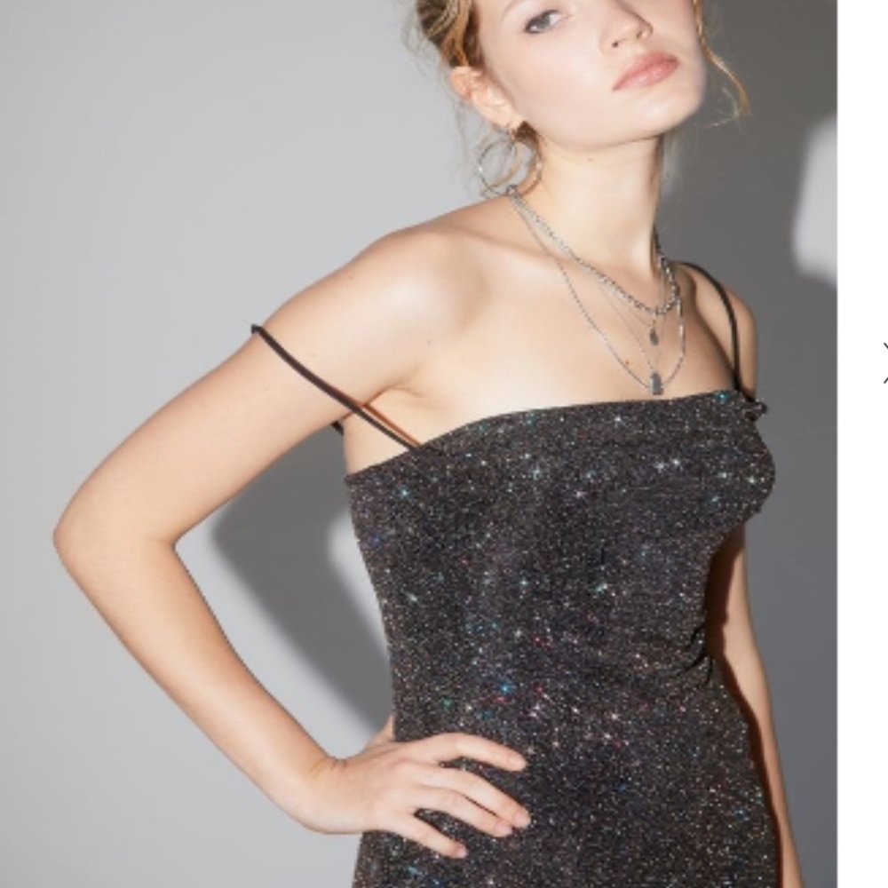 Urban outfitters black mini dress